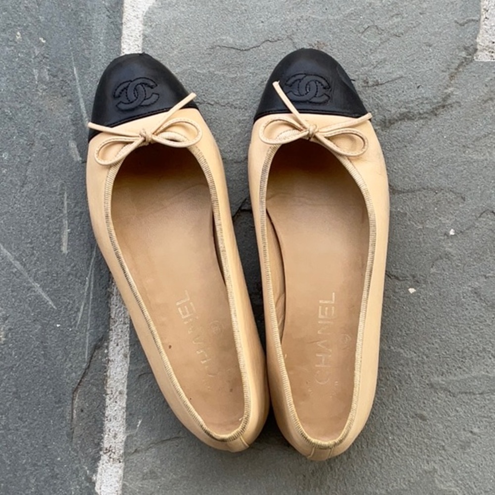 Chanel ballet flats